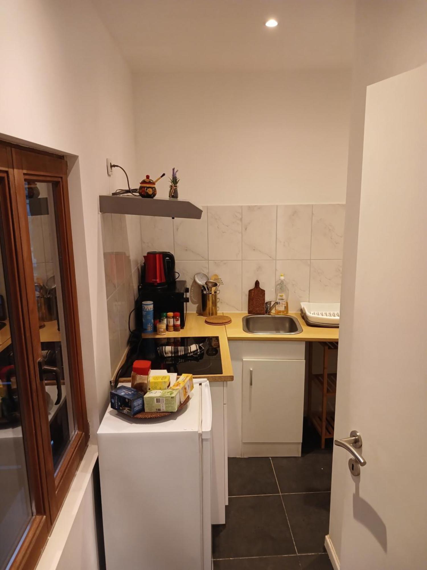 Blue Apartment In The Old Town Антверпен Екстериор снимка